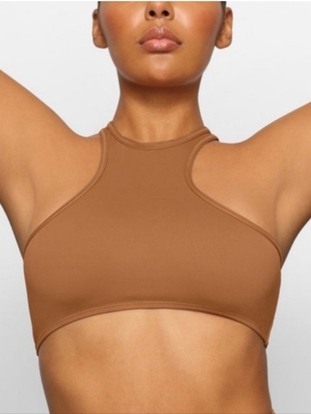 SKIMS Swim High Neck Racerback Top XXS